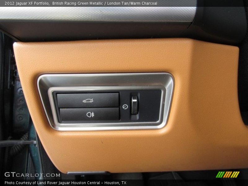 British Racing Green Metallic / London Tan/Warm Charcoal 2012 Jaguar XF Portfolio