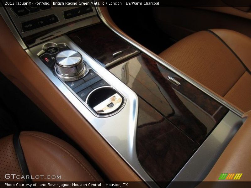 British Racing Green Metallic / London Tan/Warm Charcoal 2012 Jaguar XF Portfolio