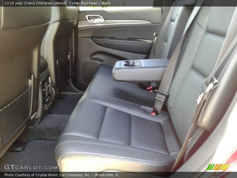 Velvet Red Pearl / Black 2018 Jeep Grand Cherokee Limited