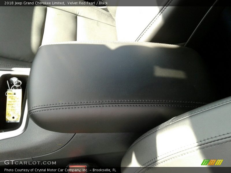Velvet Red Pearl / Black 2018 Jeep Grand Cherokee Limited