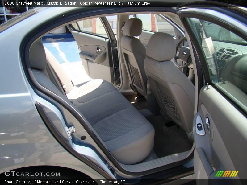 Golden Pewter Metallic / Titanium Gray 2008 Chevrolet Malibu Classic LT Sedan