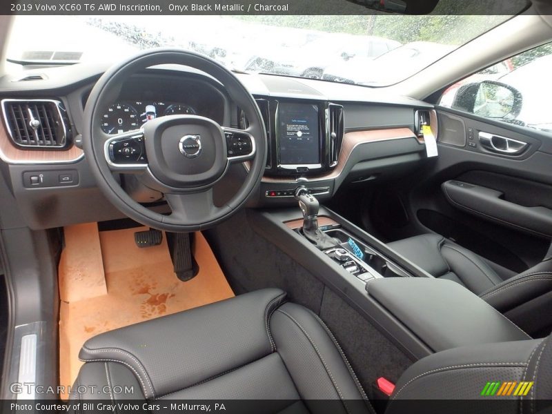  2019 XC60 T6 AWD Inscription Charcoal Interior
