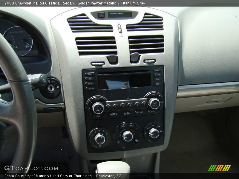 Golden Pewter Metallic / Titanium Gray 2008 Chevrolet Malibu Classic LT Sedan