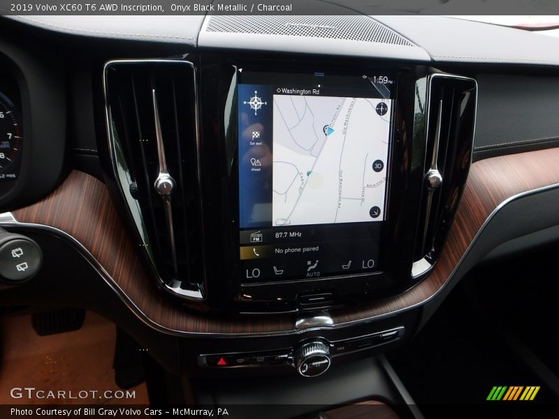 Dashboard of 2019 XC60 T6 AWD Inscription