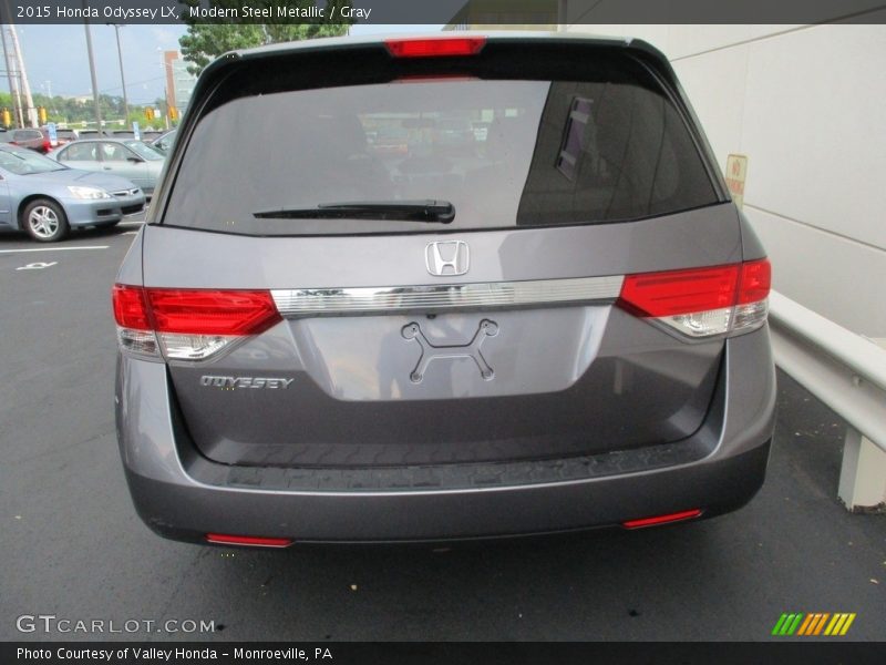 Modern Steel Metallic / Gray 2015 Honda Odyssey LX