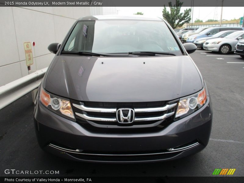 Modern Steel Metallic / Gray 2015 Honda Odyssey LX