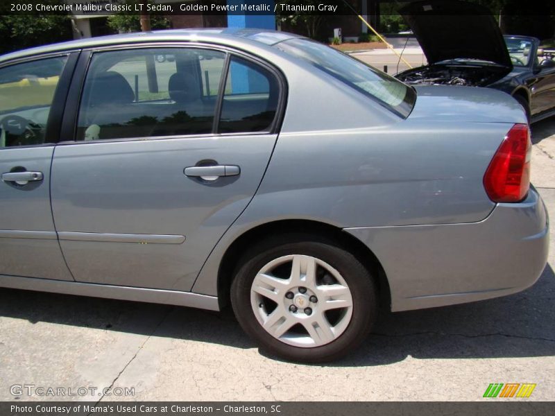 Golden Pewter Metallic / Titanium Gray 2008 Chevrolet Malibu Classic LT Sedan