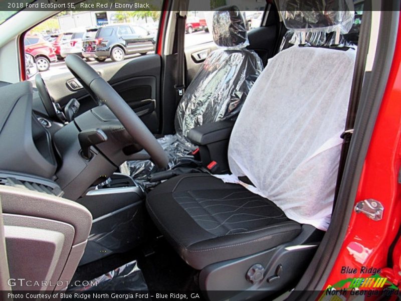 Race Red / Ebony Black 2018 Ford EcoSport SE
