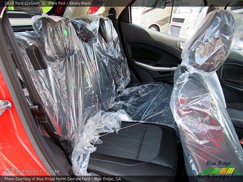 Race Red / Ebony Black 2018 Ford EcoSport SE