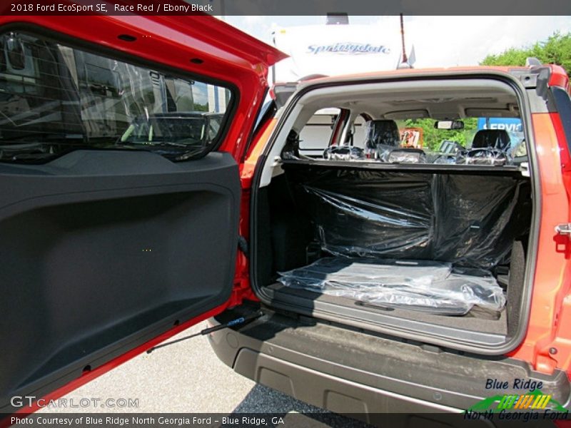Race Red / Ebony Black 2018 Ford EcoSport SE