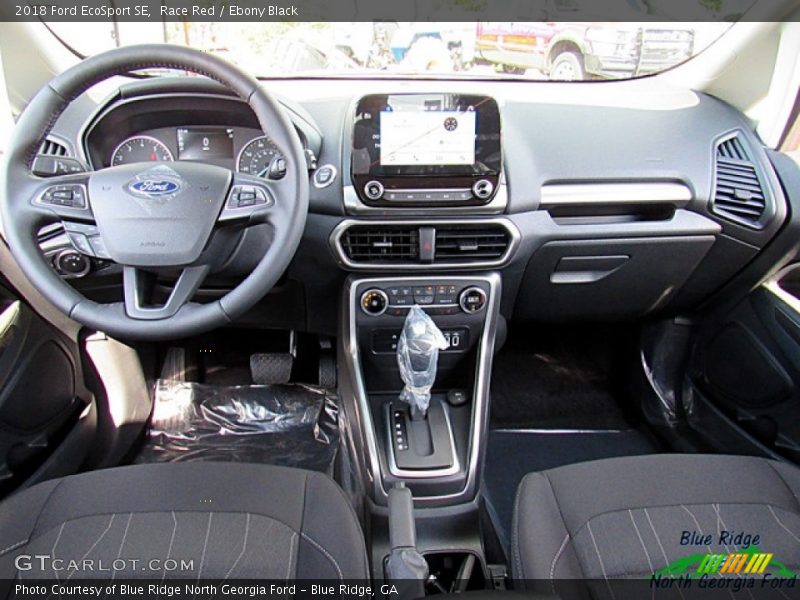 Race Red / Ebony Black 2018 Ford EcoSport SE