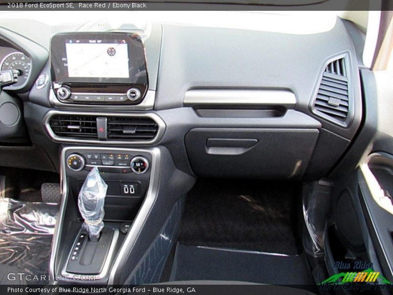 Race Red / Ebony Black 2018 Ford EcoSport SE