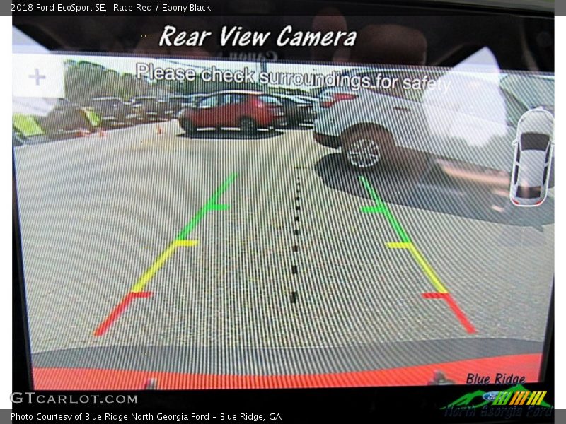 Race Red / Ebony Black 2018 Ford EcoSport SE
