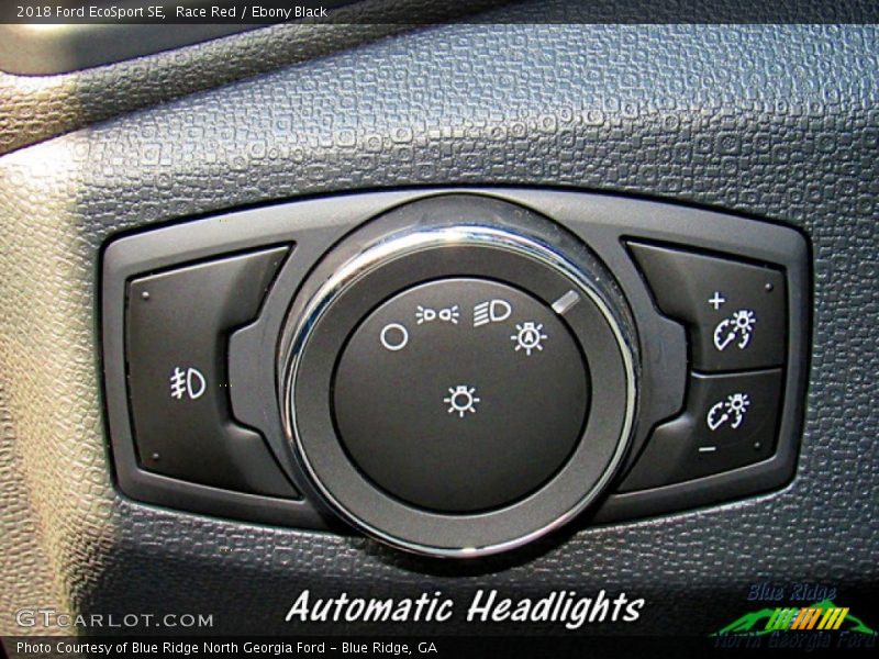 Race Red / Ebony Black 2018 Ford EcoSport SE