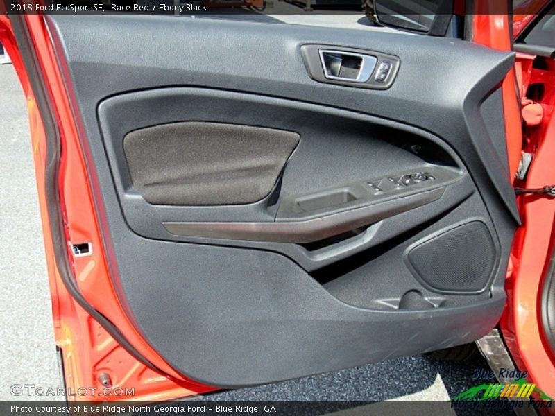 Race Red / Ebony Black 2018 Ford EcoSport SE