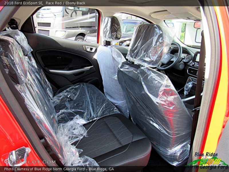 Race Red / Ebony Black 2018 Ford EcoSport SE