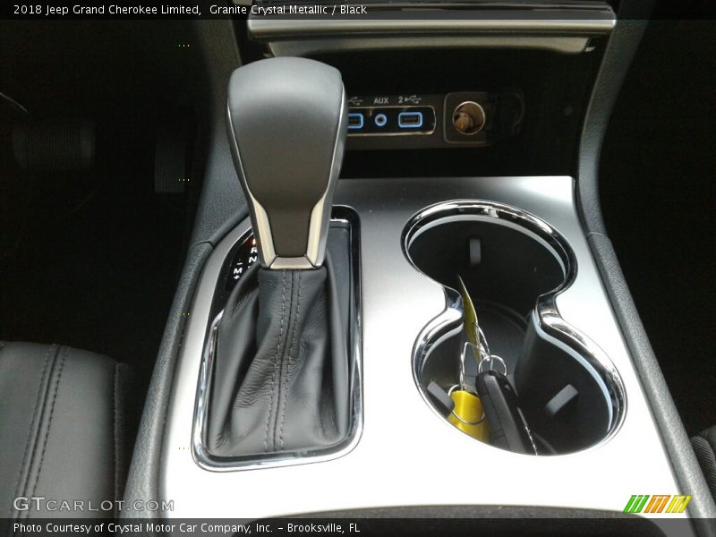 Granite Crystal Metallic / Black 2018 Jeep Grand Cherokee Limited