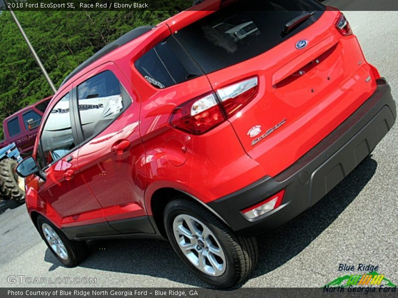 Race Red / Ebony Black 2018 Ford EcoSport SE
