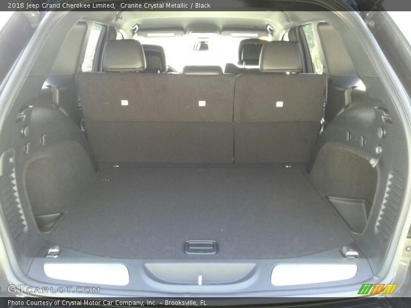 Granite Crystal Metallic / Black 2018 Jeep Grand Cherokee Limited