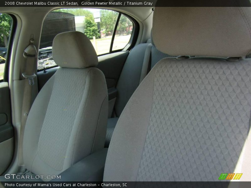 Golden Pewter Metallic / Titanium Gray 2008 Chevrolet Malibu Classic LT Sedan
