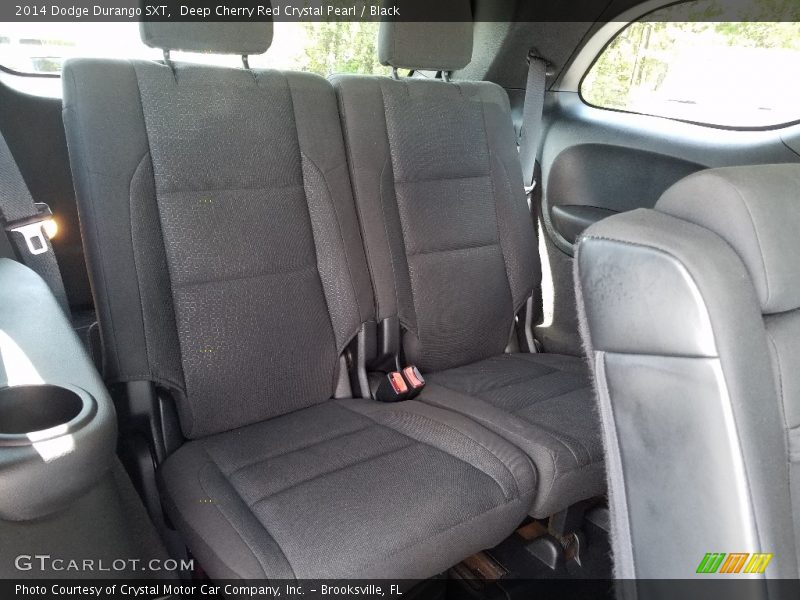 Deep Cherry Red Crystal Pearl / Black 2014 Dodge Durango SXT