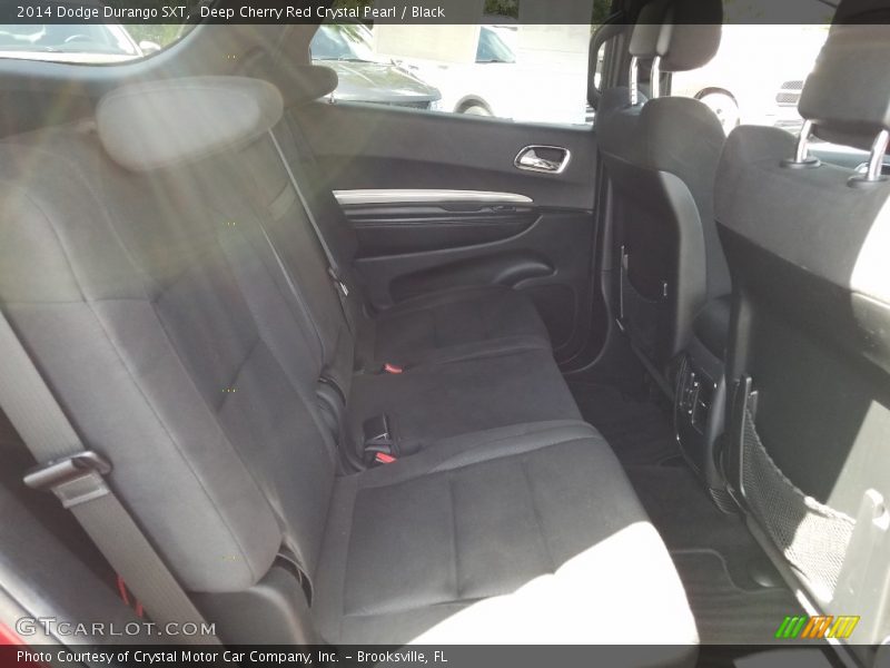 Deep Cherry Red Crystal Pearl / Black 2014 Dodge Durango SXT