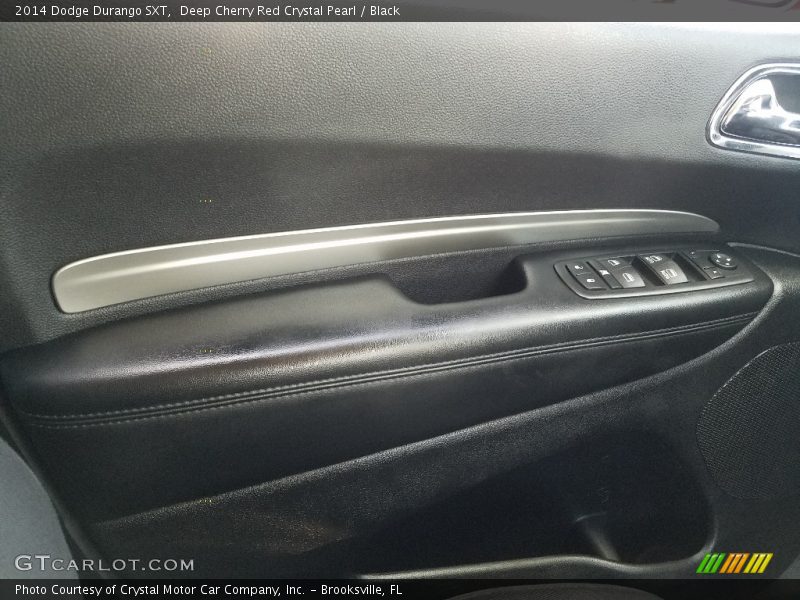 Deep Cherry Red Crystal Pearl / Black 2014 Dodge Durango SXT