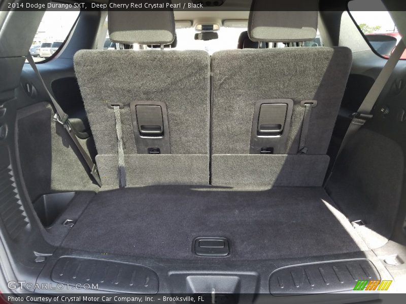 Deep Cherry Red Crystal Pearl / Black 2014 Dodge Durango SXT