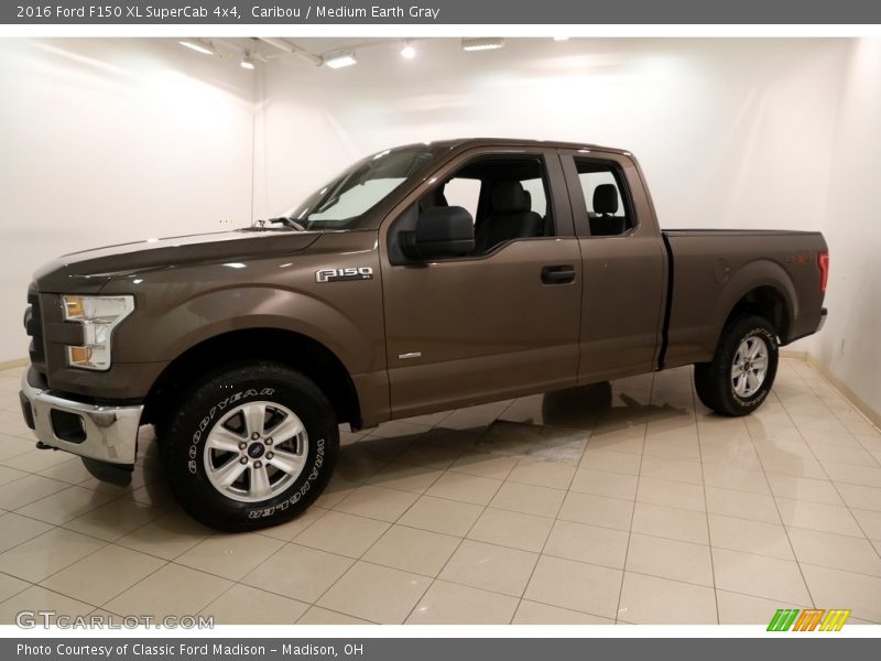Caribou / Medium Earth Gray 2016 Ford F150 XL SuperCab 4x4