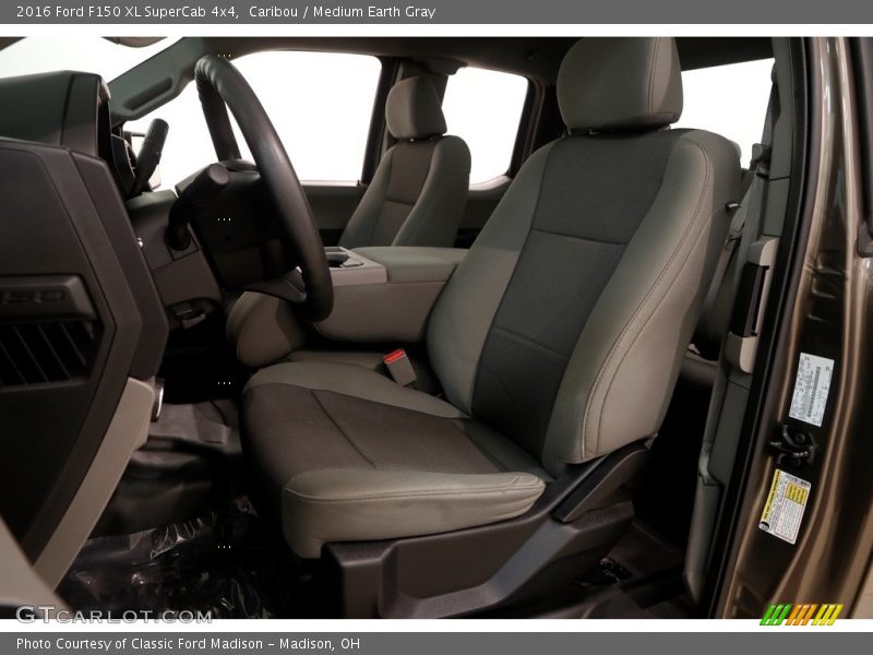 Caribou / Medium Earth Gray 2016 Ford F150 XL SuperCab 4x4