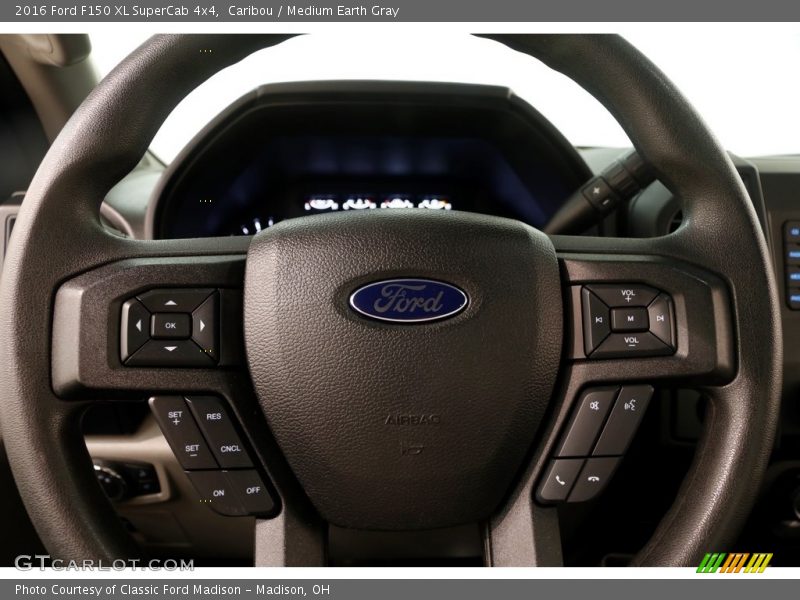 Caribou / Medium Earth Gray 2016 Ford F150 XL SuperCab 4x4
