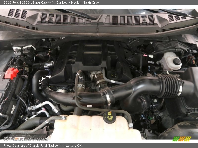 Caribou / Medium Earth Gray 2016 Ford F150 XL SuperCab 4x4