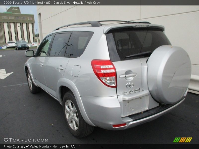 Classic Silver Metallic / Ash Gray 2009 Toyota RAV4 Limited 4WD