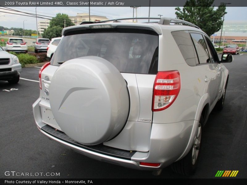 Classic Silver Metallic / Ash Gray 2009 Toyota RAV4 Limited 4WD