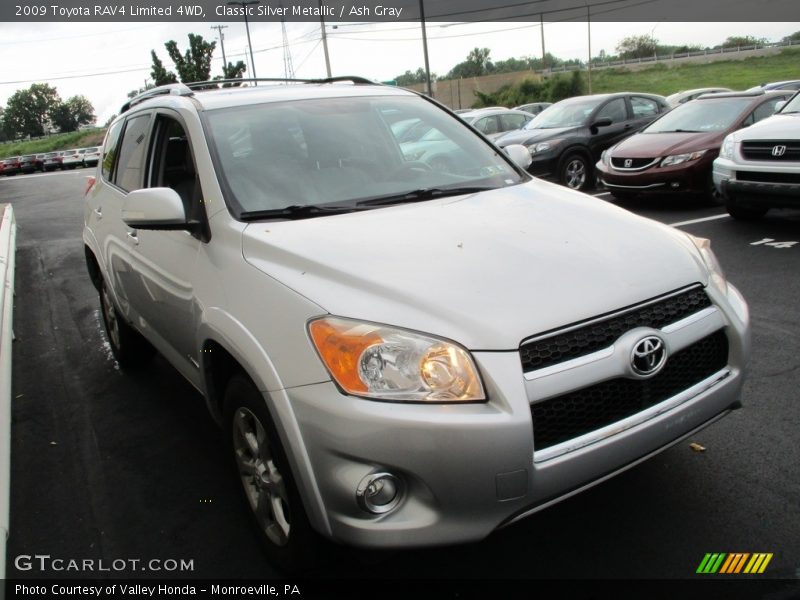 Classic Silver Metallic / Ash Gray 2009 Toyota RAV4 Limited 4WD