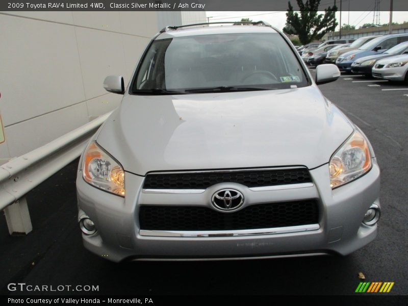 Classic Silver Metallic / Ash Gray 2009 Toyota RAV4 Limited 4WD