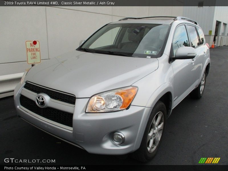Classic Silver Metallic / Ash Gray 2009 Toyota RAV4 Limited 4WD