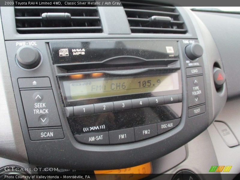 Classic Silver Metallic / Ash Gray 2009 Toyota RAV4 Limited 4WD