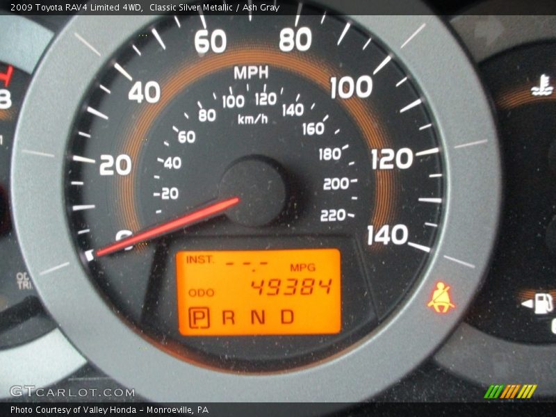 Classic Silver Metallic / Ash Gray 2009 Toyota RAV4 Limited 4WD