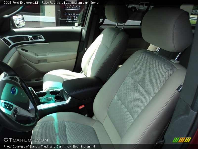 Ruby Red Metallic / Medium Light Stone 2013 Ford Explorer XLT