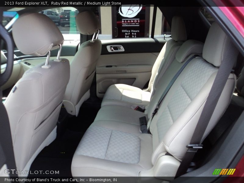 Ruby Red Metallic / Medium Light Stone 2013 Ford Explorer XLT