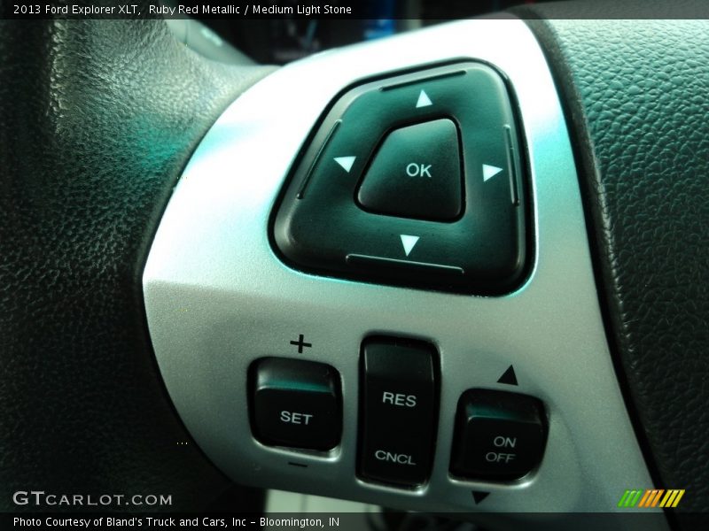 Ruby Red Metallic / Medium Light Stone 2013 Ford Explorer XLT