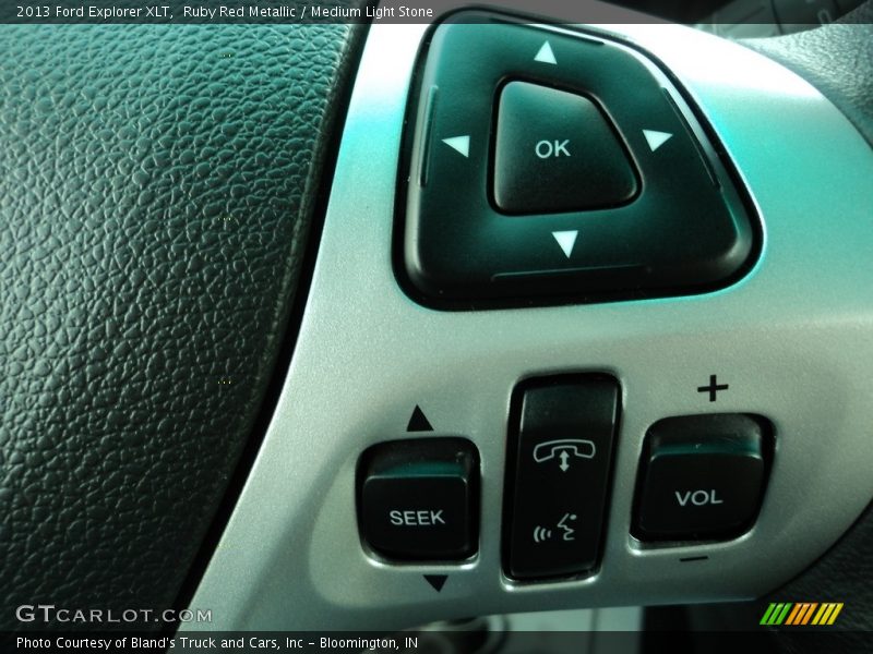 Ruby Red Metallic / Medium Light Stone 2013 Ford Explorer XLT