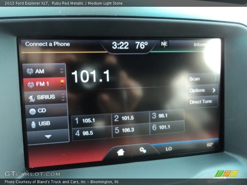 Ruby Red Metallic / Medium Light Stone 2013 Ford Explorer XLT