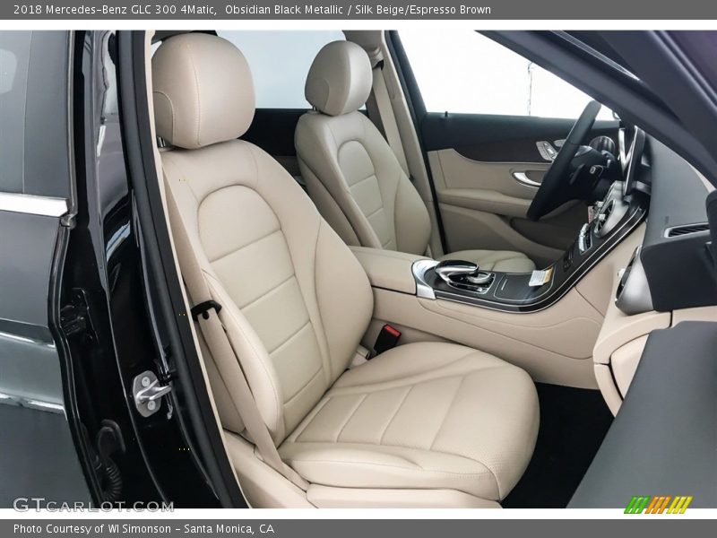 Obsidian Black Metallic / Silk Beige/Espresso Brown 2018 Mercedes-Benz GLC 300 4Matic