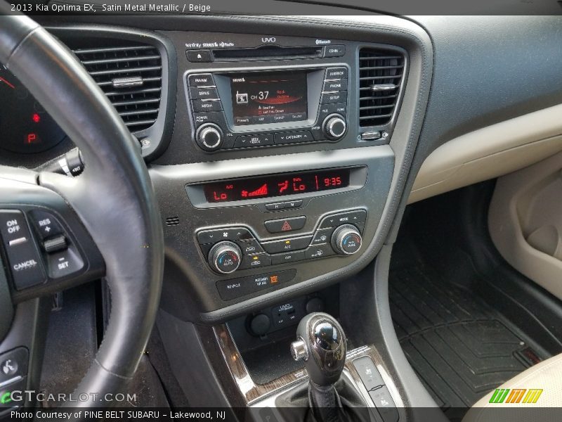Satin Metal Metallic / Beige 2013 Kia Optima EX