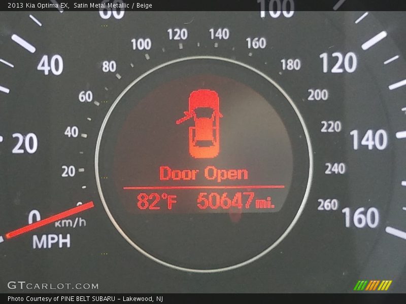 Satin Metal Metallic / Beige 2013 Kia Optima EX