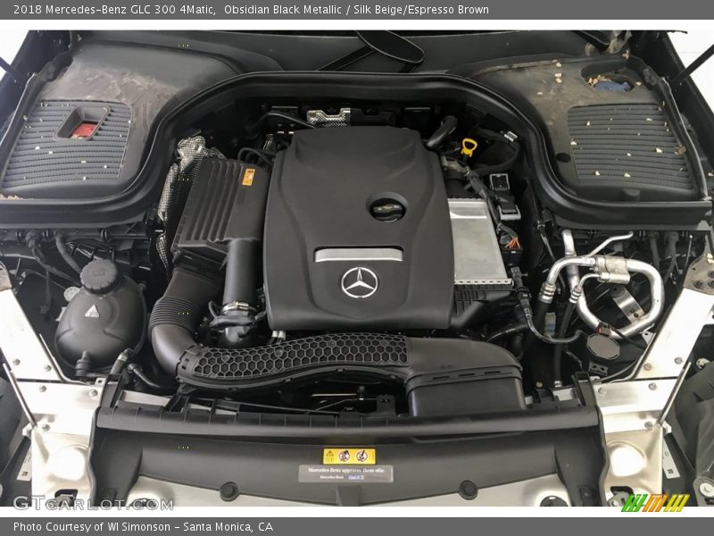 Obsidian Black Metallic / Silk Beige/Espresso Brown 2018 Mercedes-Benz GLC 300 4Matic