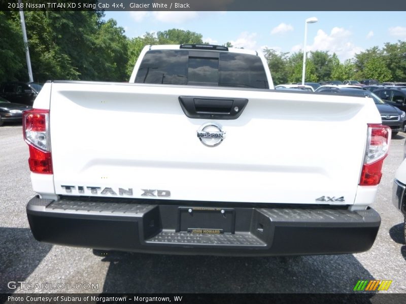 Glacier White / Black 2018 Nissan TITAN XD S King Cab 4x4
