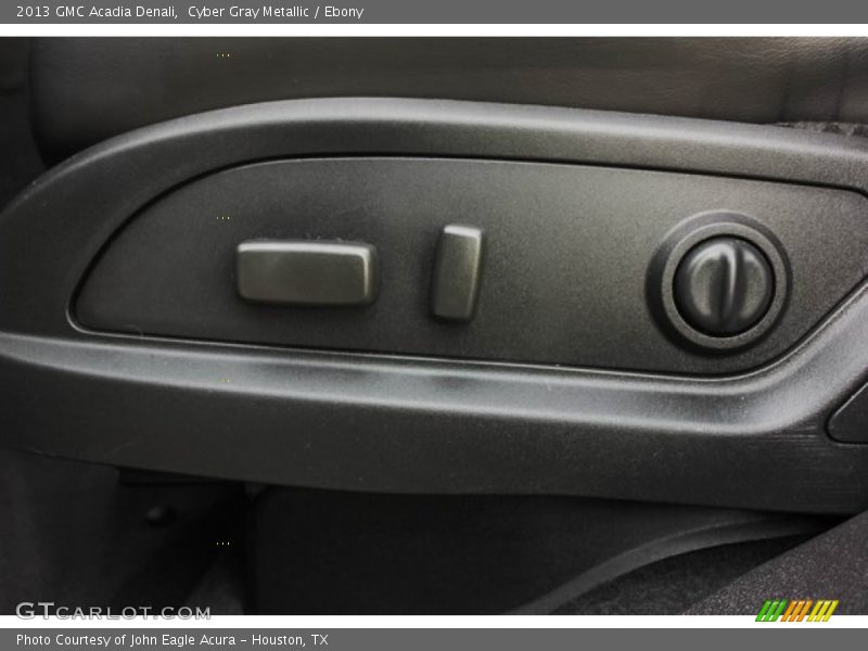 Cyber Gray Metallic / Ebony 2013 GMC Acadia Denali